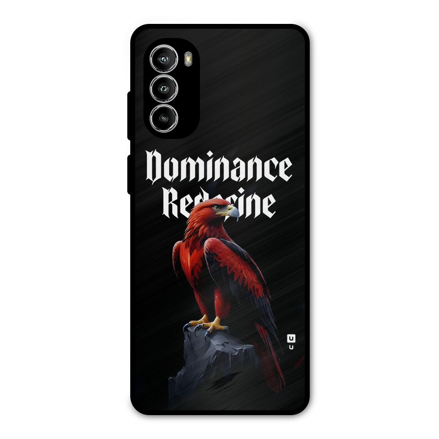 Dominance Eagle Metal Back Case for Moto G82