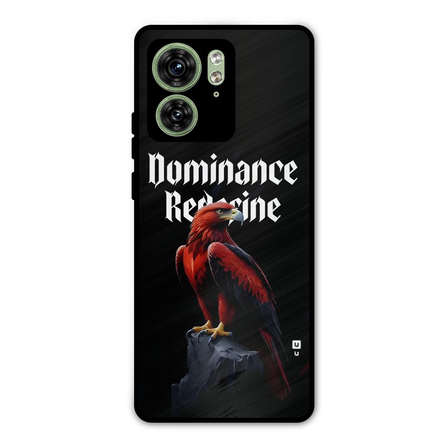Dominance Eagle Metal Back Case for Motorola Edge 40 5G