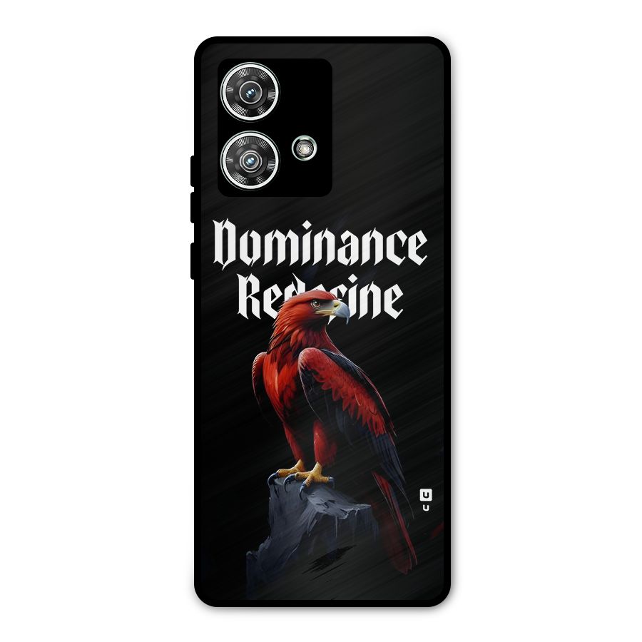Dominance Eagle Metal Back Case for Motorola Edge 40 Neo