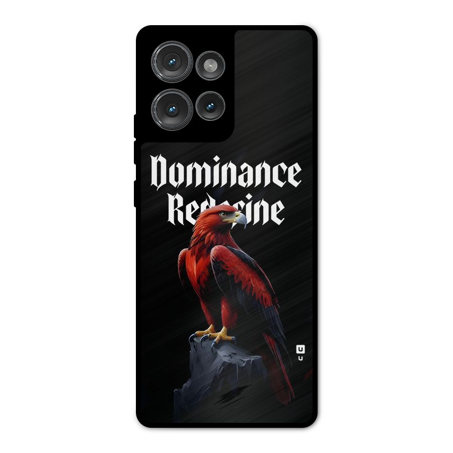 Dominance Eagle Metal Back Case for Motorola Edge 50