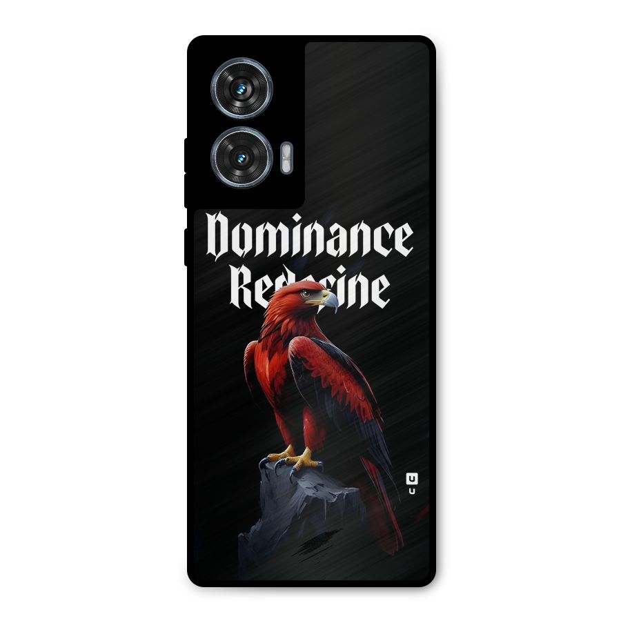 Dominance Eagle Metal Back Case for Motorola Edge 50 Fusion