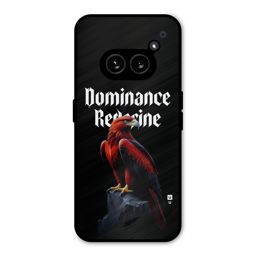 Dominance Eagle Metal Back Case for Nothing Phone 2a