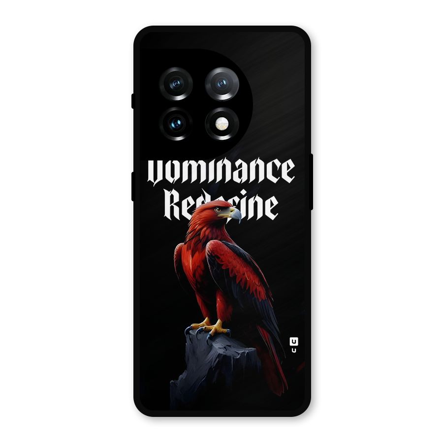 Dominance Eagle Metal Back Case for OnePlus 11
