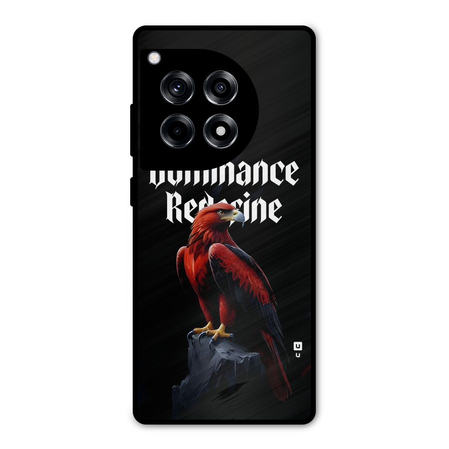 Dominance Eagle Metal Back Case for OnePlus 12R