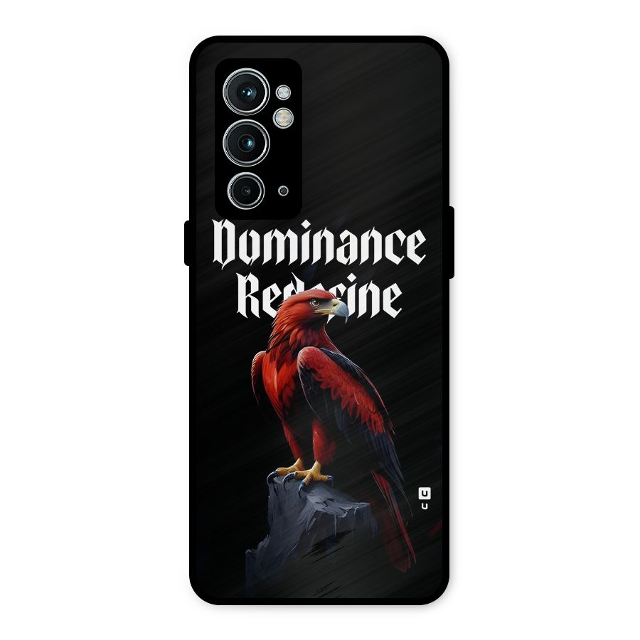 Dominance Eagle Metal Back Case for OnePlus 9RT 5G