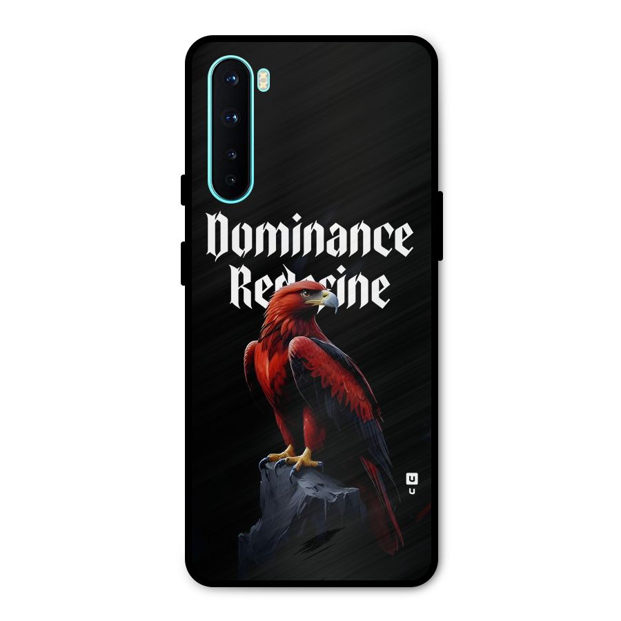 Dominance Eagle Metal Back Case for OnePlus Nord