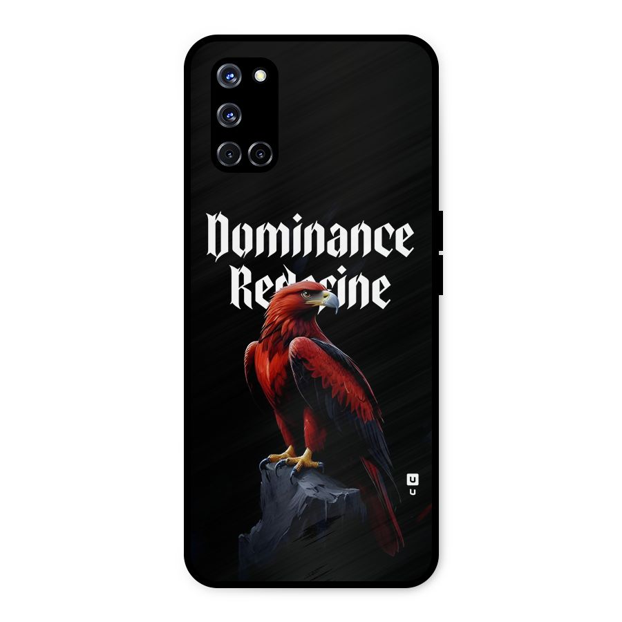 Dominance Eagle Metal Back Case for Oppo A52