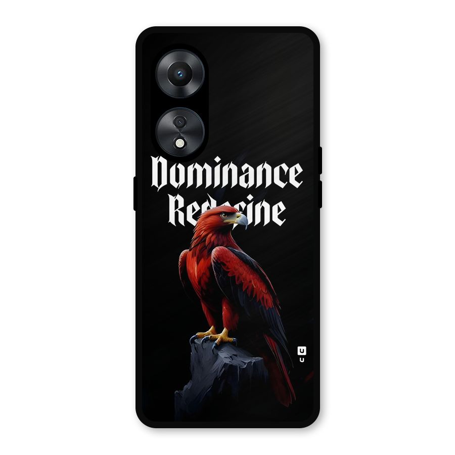 Dominance Eagle Metal Back Case for Oppo A78
