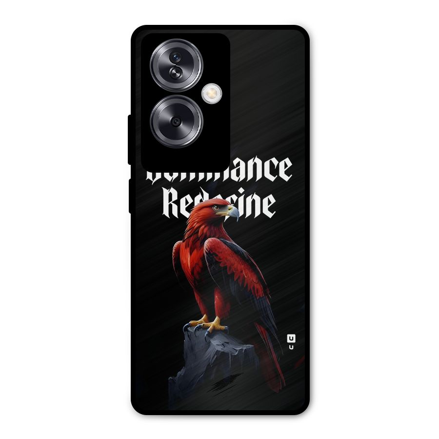Dominance Eagle Metal Back Case for Oppo A79 5G