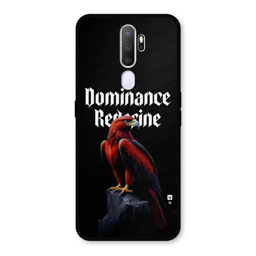 Dominance Eagle Metal Back Case for Oppo A9 (2020)