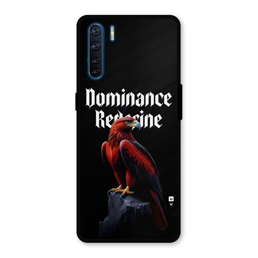 Dominance Eagle Metal Back Case for Oppo F15