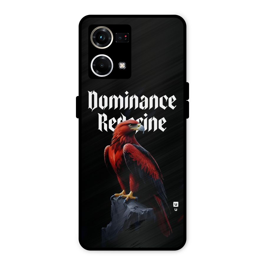 Dominance Eagle Metal Back Case for Oppo F21 Pro 4G