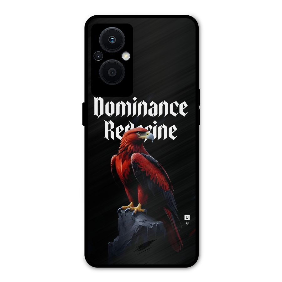 Dominance Eagle Metal Back Case for Oppo F21 Pro 5G