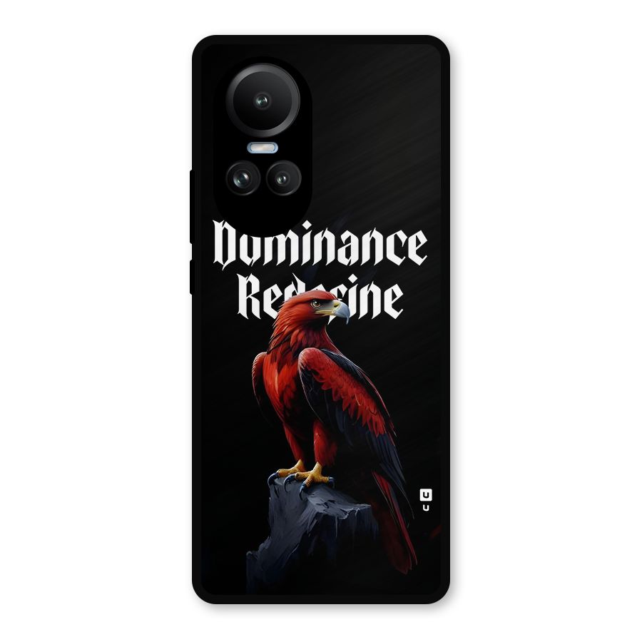 Dominance Eagle Metal Back Case for Oppo Reno10 Pro