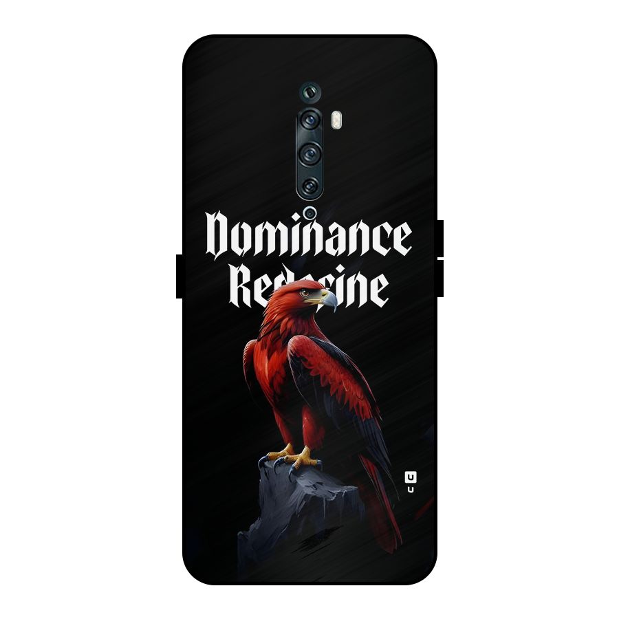 Dominance Eagle Metal Back Case for Oppo Reno2 Z