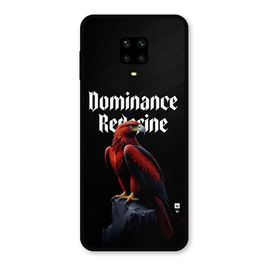 Dominance Eagle Metal Back Case for Poco M2 Pro