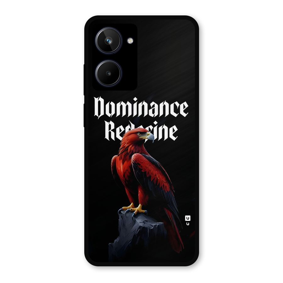 Dominance Eagle Metal Back Case for Realme 10