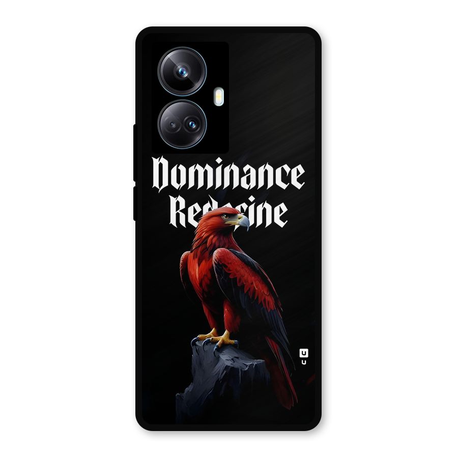 Dominance Eagle Metal Back Case for Realme 10 Pro Plus