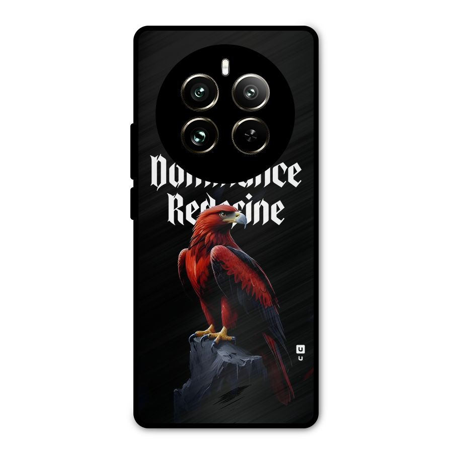 Dominance Eagle Metal Back Case for Realme 12 Pro