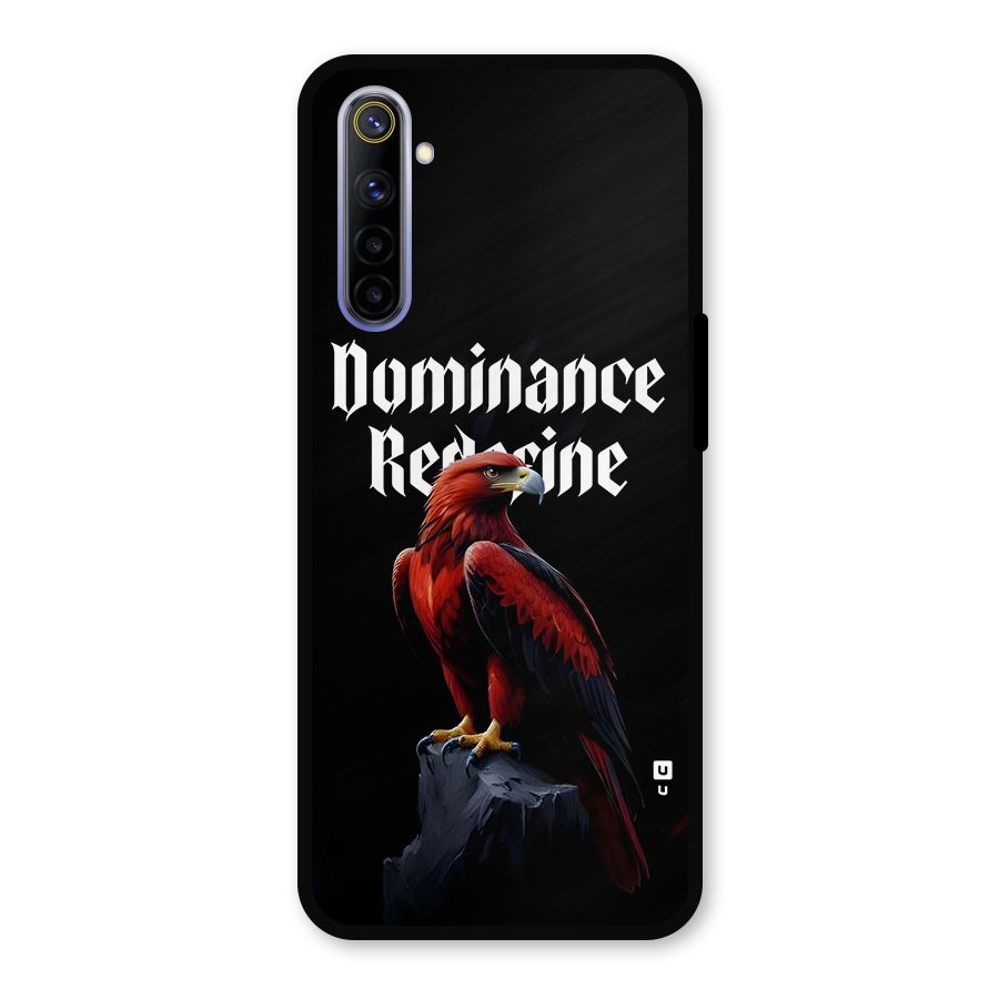 Dominance Eagle Metal Back Case for Realme 6