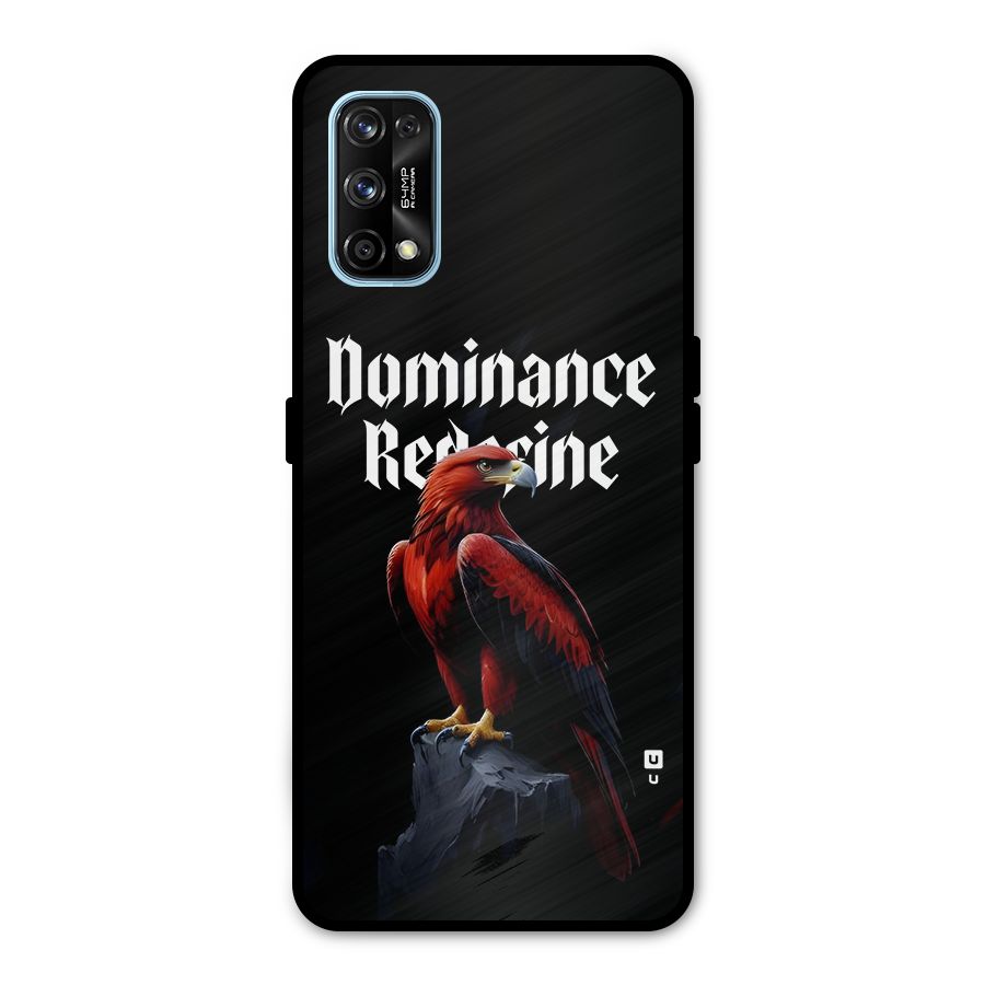 Dominance Eagle Metal Back Case for Realme 7 Pro