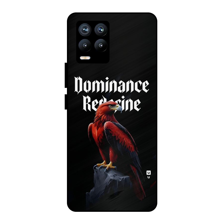 Dominance Eagle Metal Back Case for Realme 8 Pro