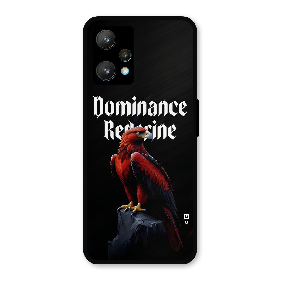 Dominance Eagle Metal Back Case for Realme 9