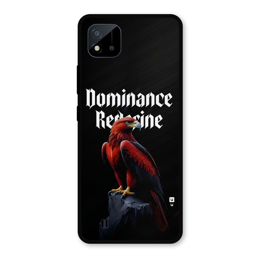 Dominance Eagle Metal Back Case for Realme C11 2021