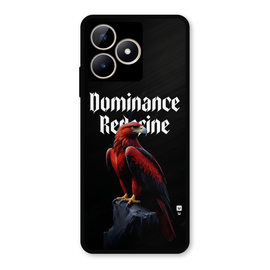 Dominance Eagle Metal Back Case for Realme C53