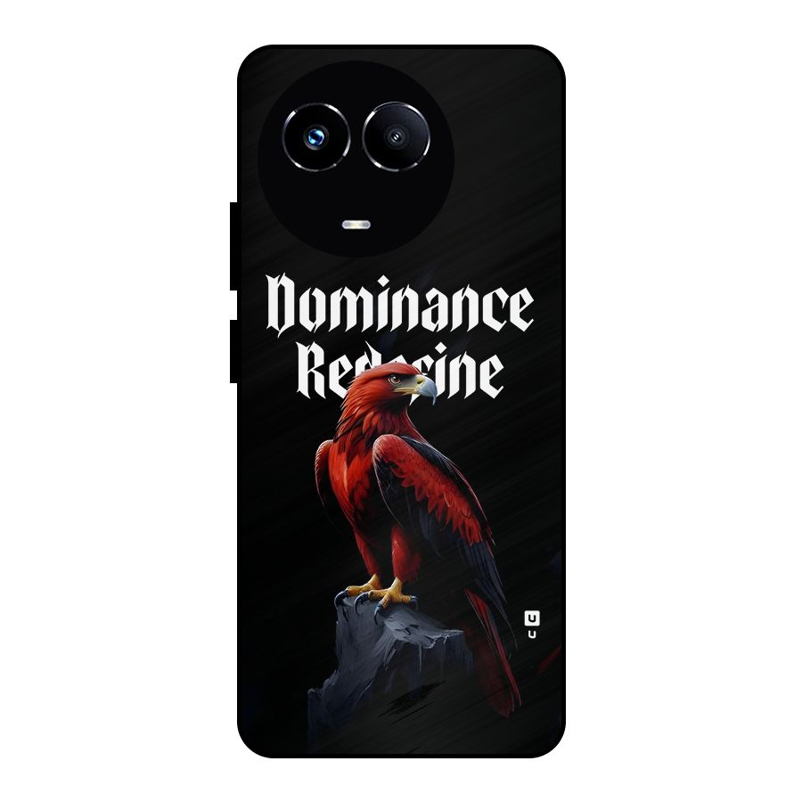 Dominance Eagle Metal Back Case for Realme Narzo 60X