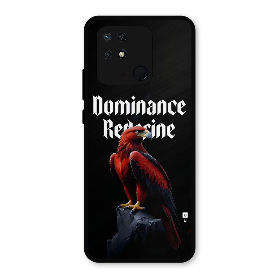 Dominance Eagle Metal Back Case for Redmi 10 Power