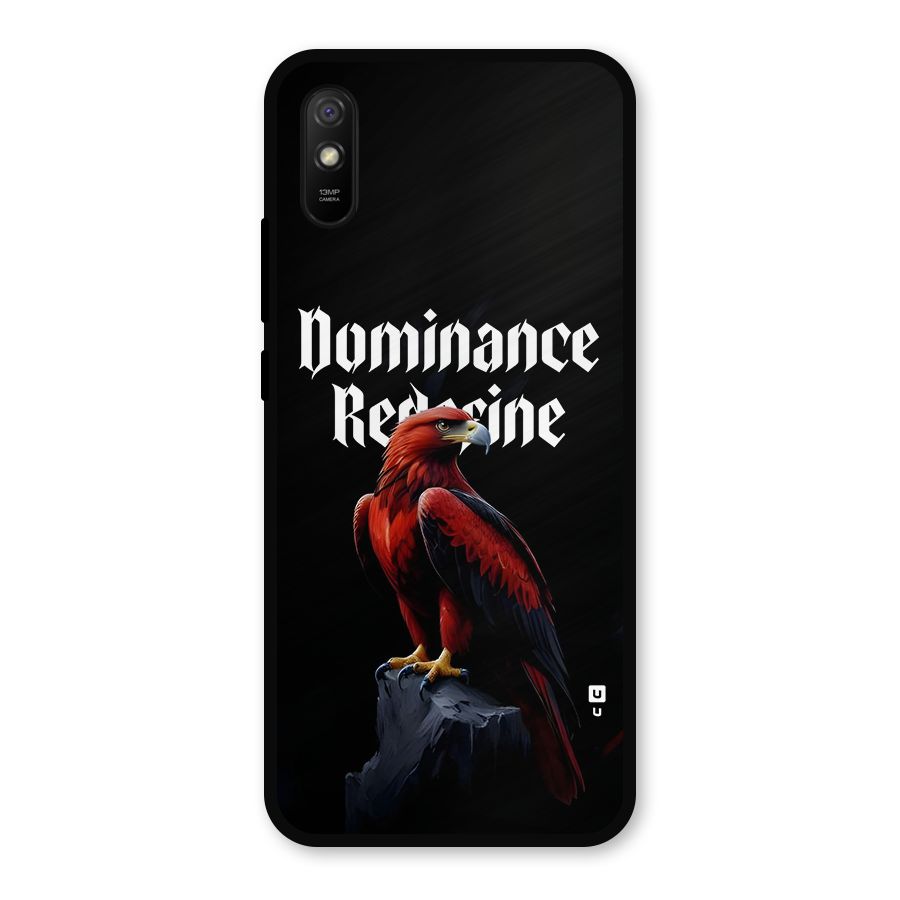 Dominance Eagle Metal Back Case for Redmi 9i