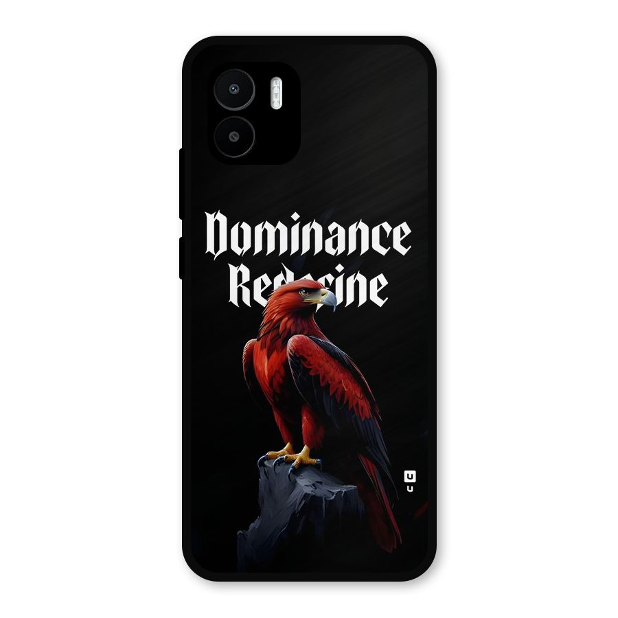 Dominance Eagle Metal Back Case for Redmi A2