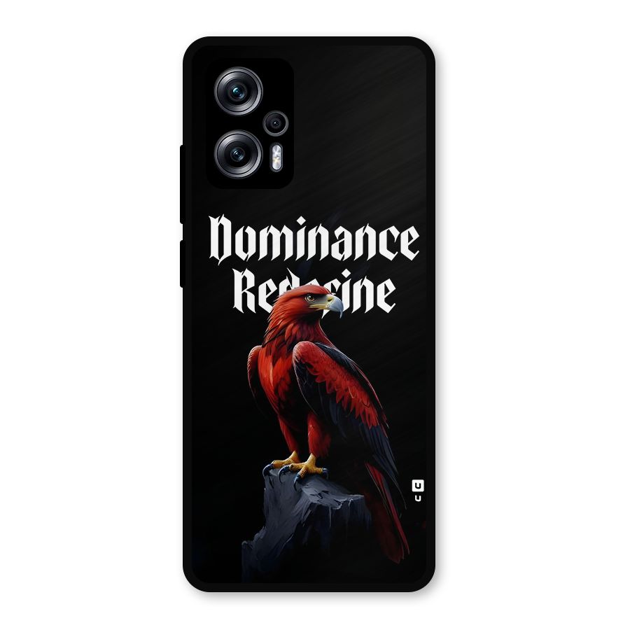 Dominance Eagle Metal Back Case for Redmi K50i