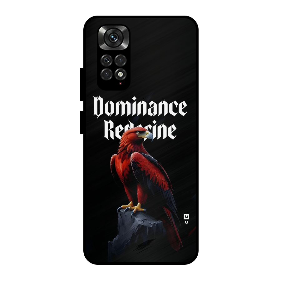 Dominance Eagle Metal Back Case for Redmi Note 11 Pro