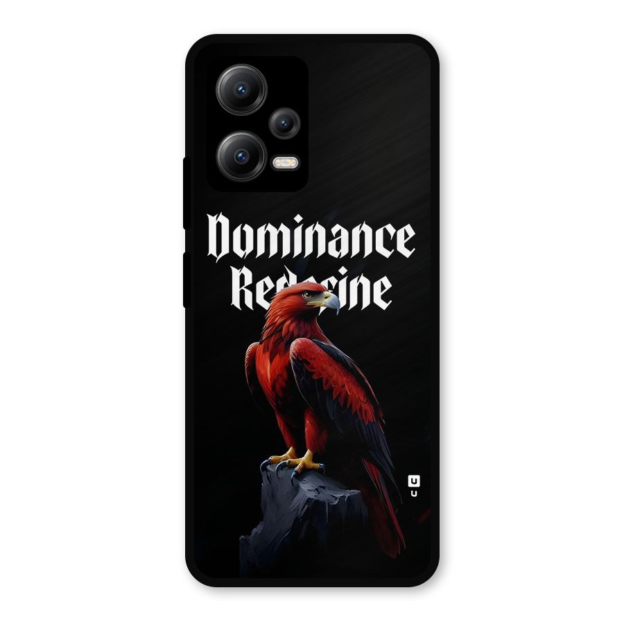 Dominance Eagle Metal Back Case for Redmi Note 12 5G