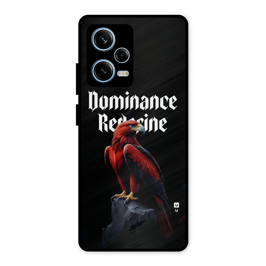 Dominance Eagle Metal Back Case for Redmi Note 12 Pro