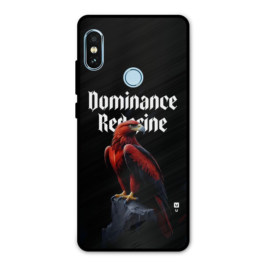 Dominance Eagle Metal Back Case for Redmi Note 5 Pro