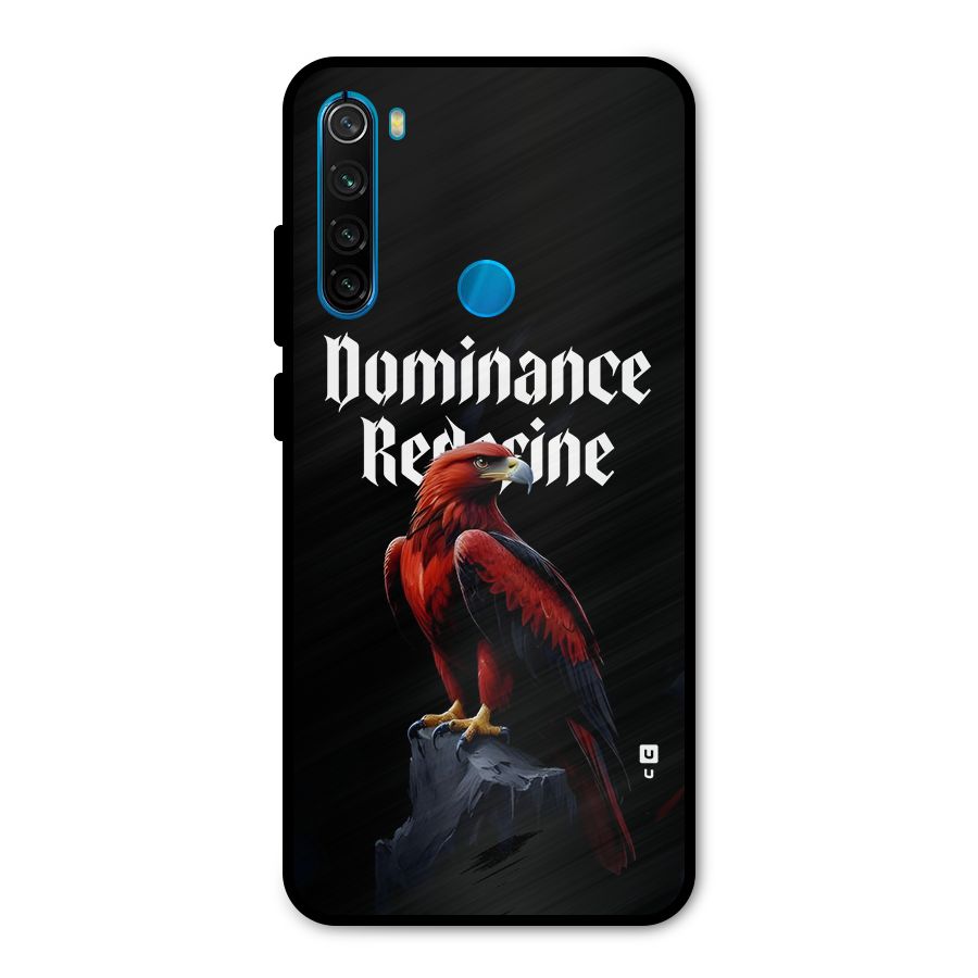 Dominance Eagle Metal Back Case for Redmi Note 8