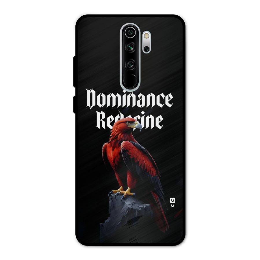 Dominance Eagle Metal Back Case for Redmi Note 8 Pro