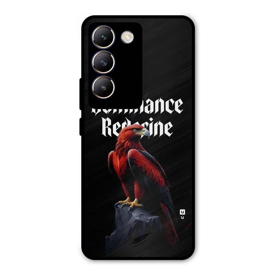 Dominance Eagle Metal Back Case for Vivo T3 5G