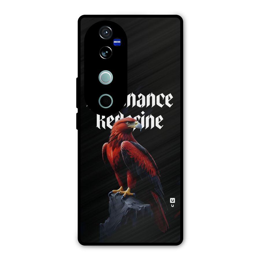 Dominance Eagle Metal Back Case for Vivo V40 Pro
