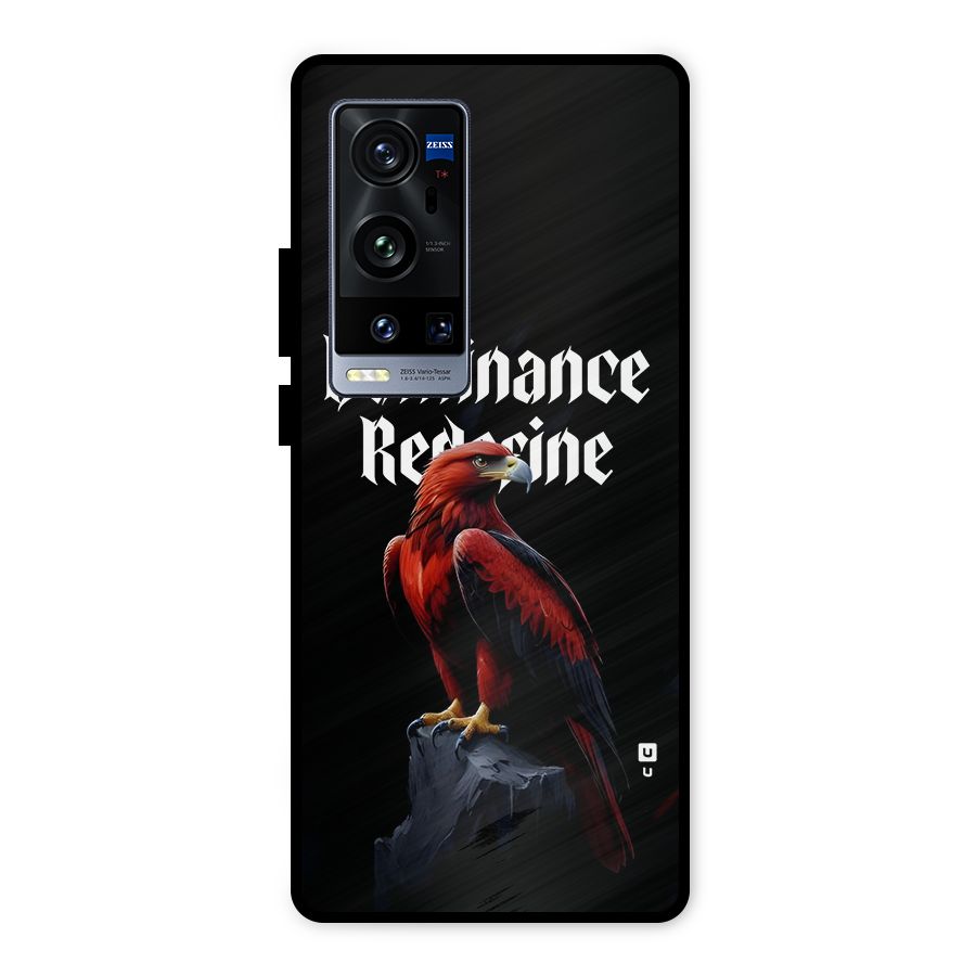Dominance Eagle Metal Back Case for Vivo X60 Pro Plus