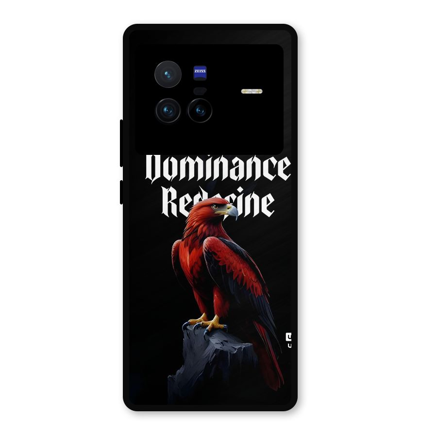 Dominance Eagle Metal Back Case for Vivo X80