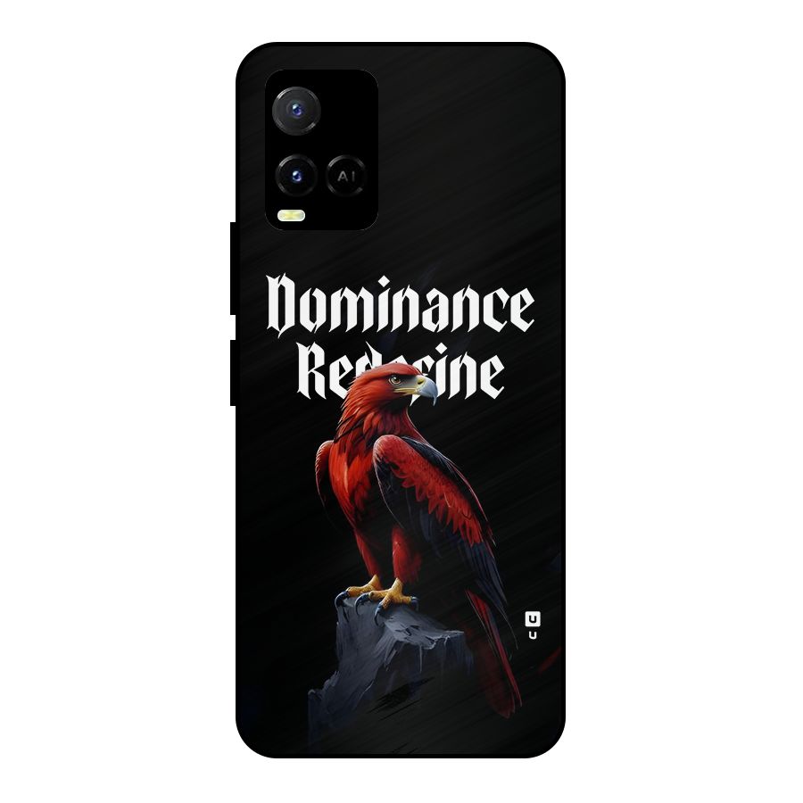 Dominance Eagle Metal Back Case for Vivo Y21