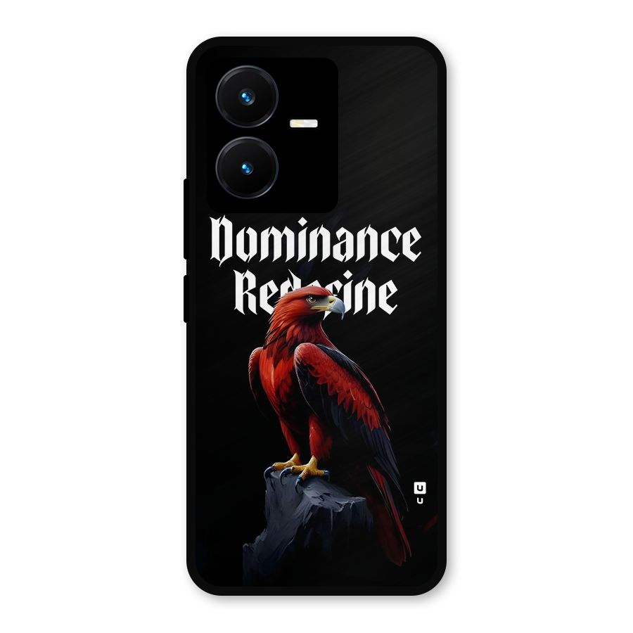 Dominance Eagle Metal Back Case for Vivo Y22s