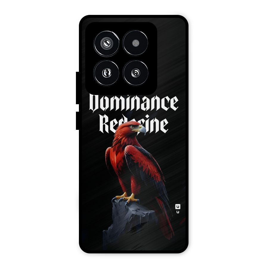 Dominance Eagle Metal Back Case for Xiaomi 14 Pro