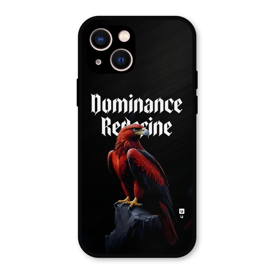 Dominance Eagle Metal Back Case for iPhone 13