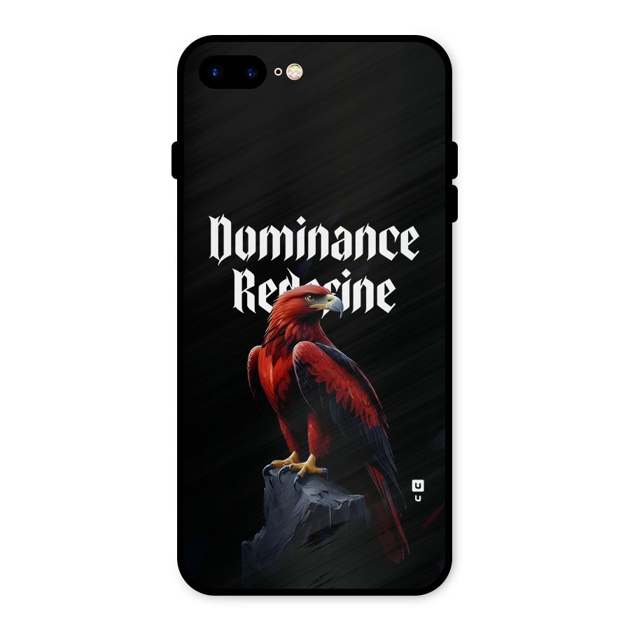 Dominance Eagle Metal Back Case for iPhone 8 Plus