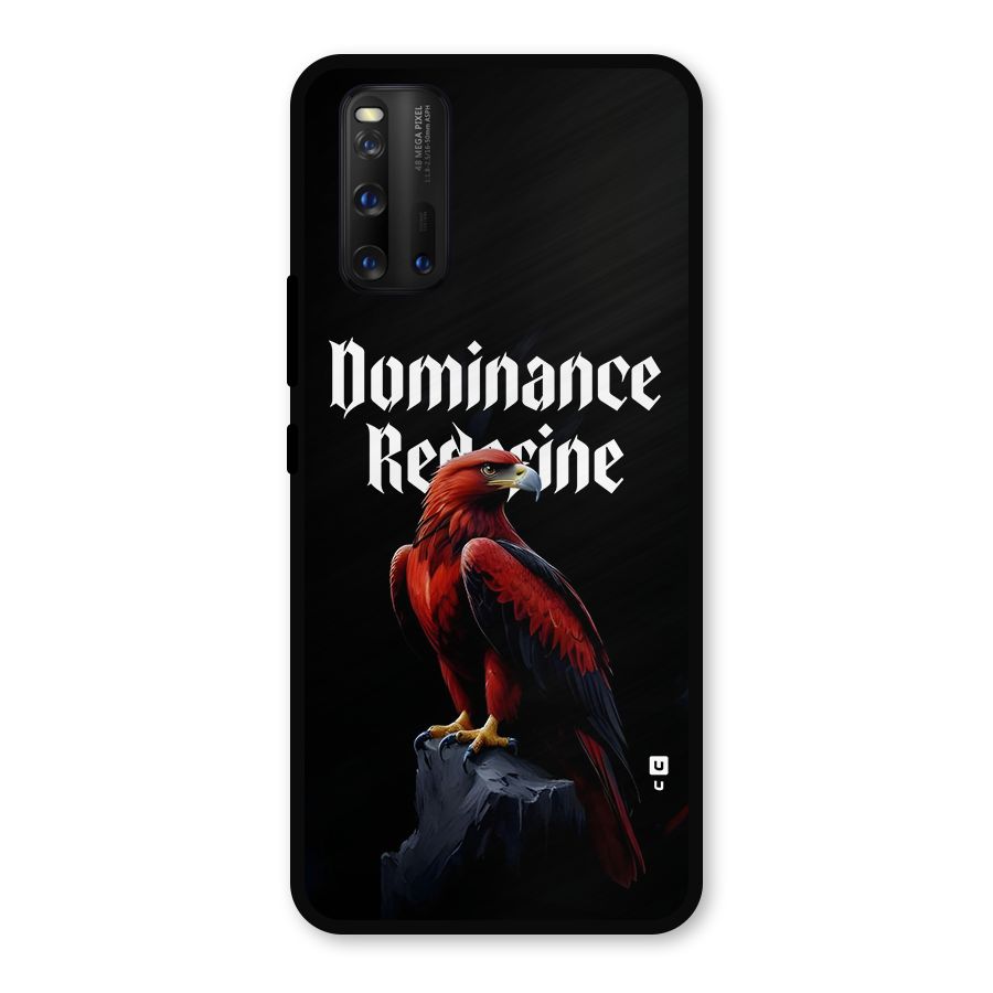 Dominance Eagle Metal Back Case for iQOO 3